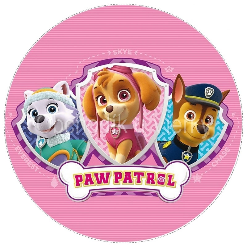 Jedlý obrázok Paw Patrol č. 8134,19